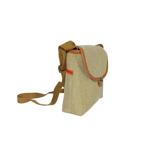 HASTASILPA Oxford Jute Shoulder-Side Bag with Metal Lock and Adjustable Strap-07