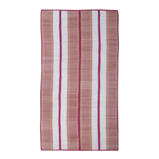 Hastasilpa Natural Grass Yoga Mat with bag – Foldable, Sustainable, Handmade & Travel-Ready (36 X 72 Inches)