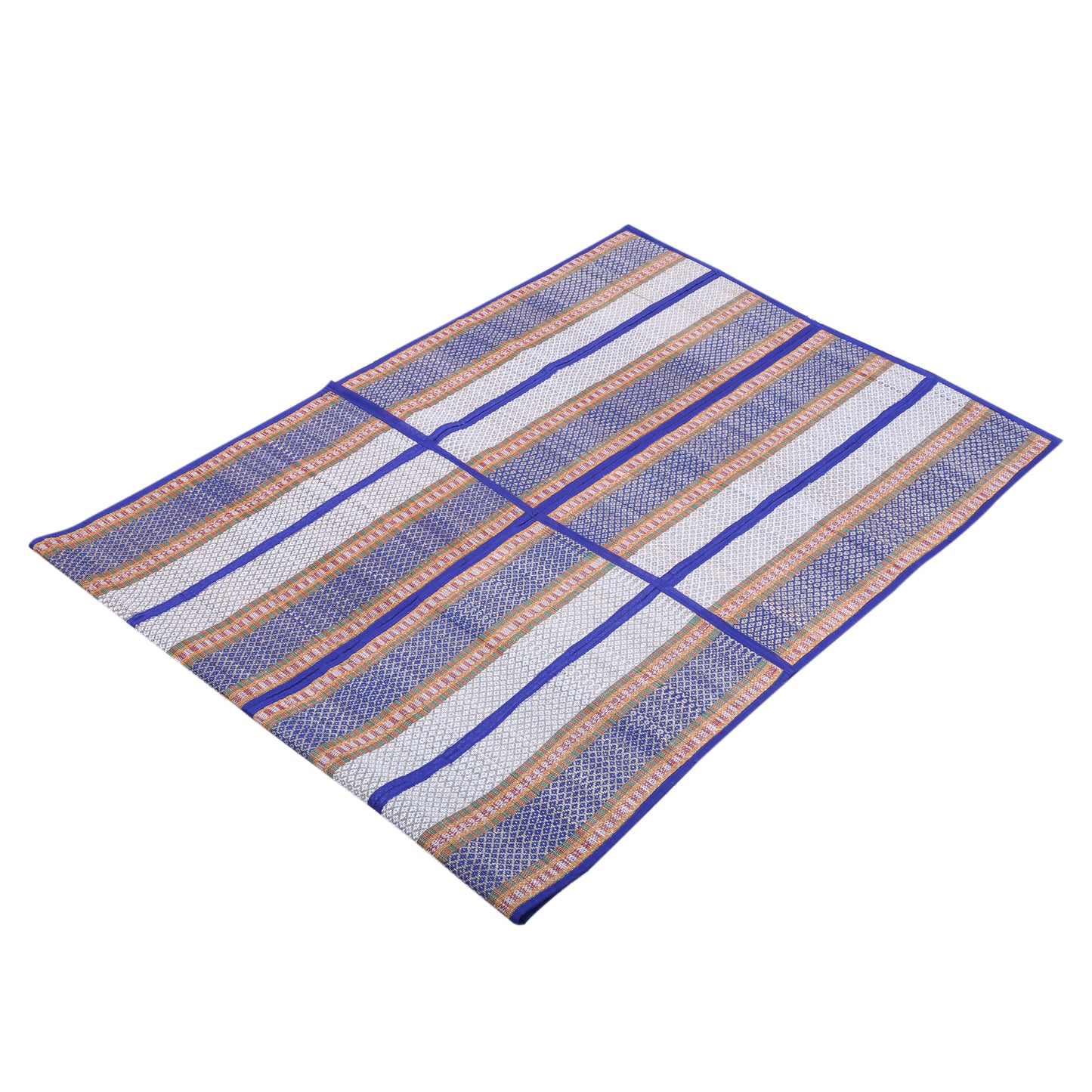 Hastasilpa Eco-Friendly River Grass Yoga Mat with bag - Foldable, Non-Toxic and Travel-Friendly (36 X 72 Inches)