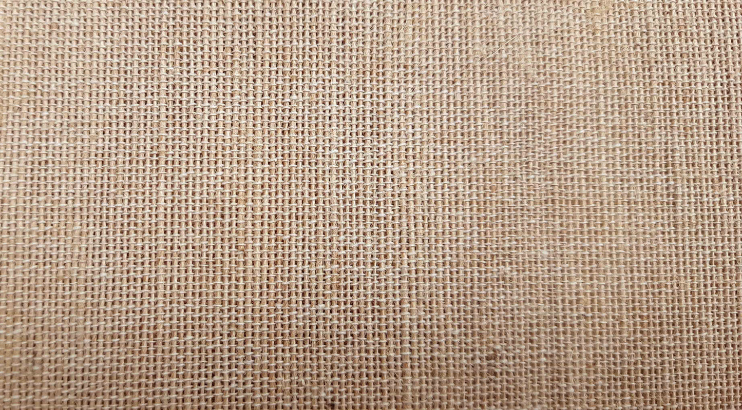 Hastasilpa Natural Jute Placemats – 12x18 Inch with a Runner (12x72 inches) Heat-Resistant Burlap Table Mats for Farmhouse or Rustic Decor (Set of 6)