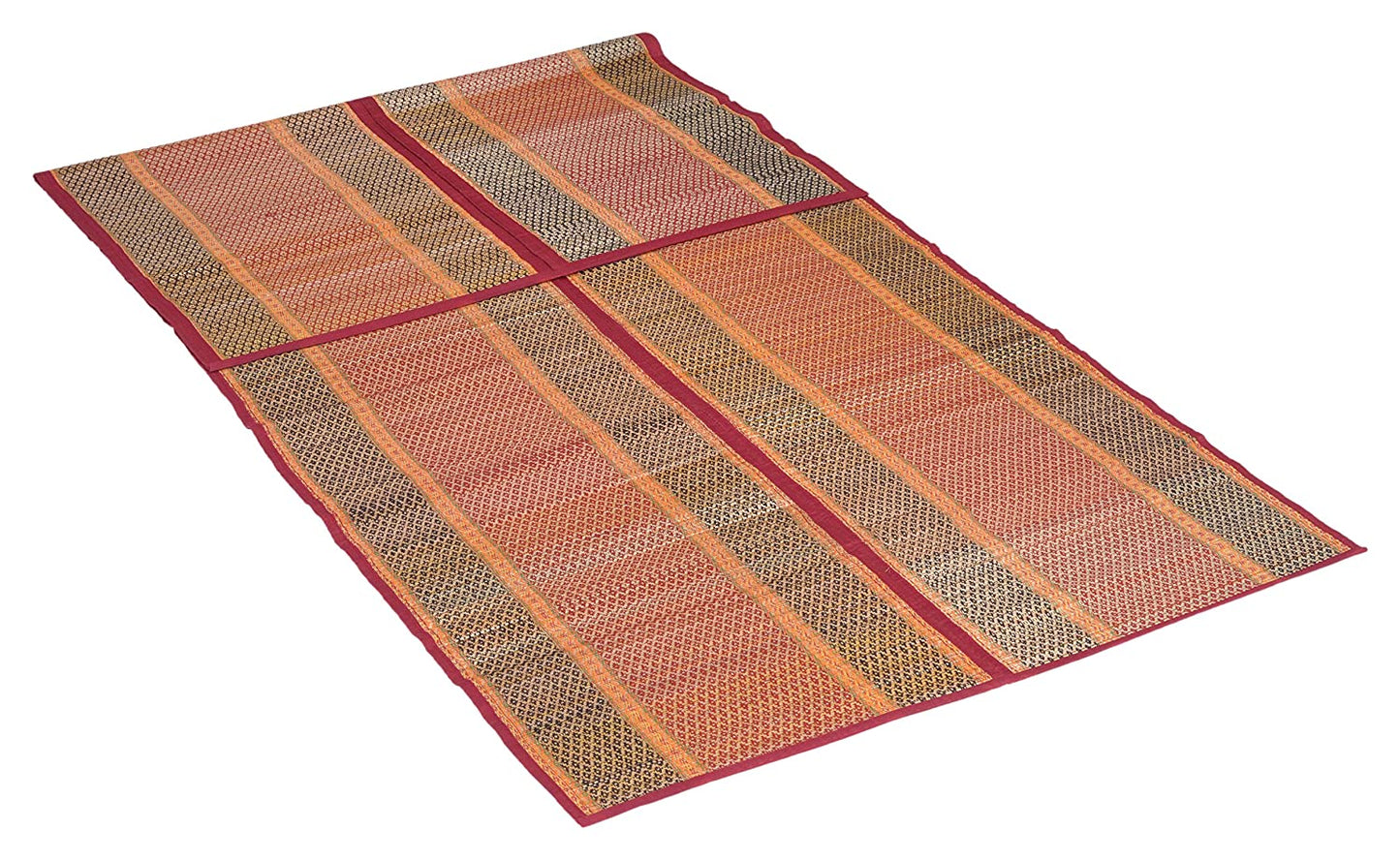 Eco-Friendly Foldable Chatai Mat for Yoga and Meditation – Made in India