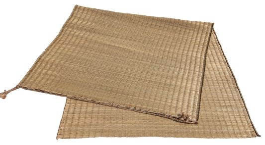 Eco-friendly Madur grass mat for pooja, yoga, and daily home use