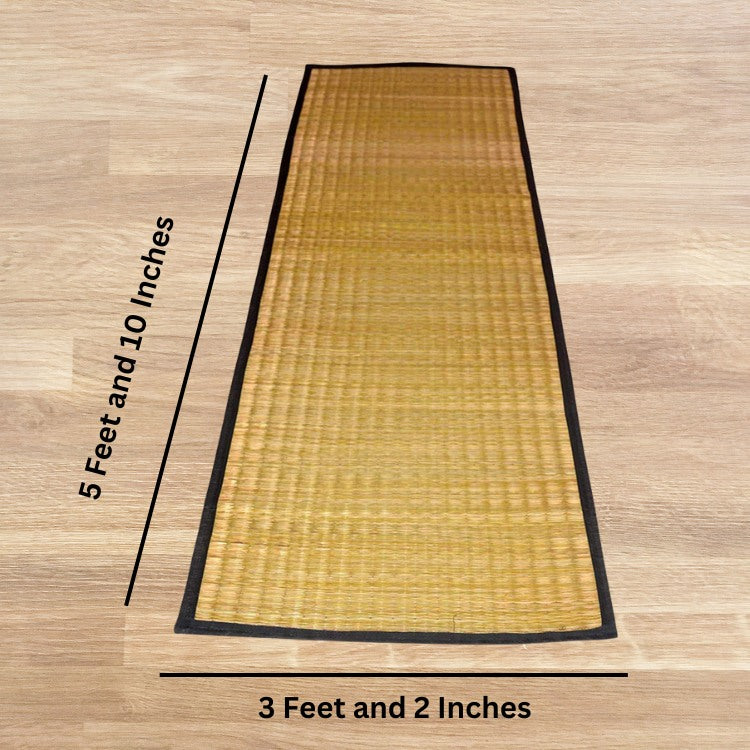 Multipurpose chatai mat used for family floor gatherings