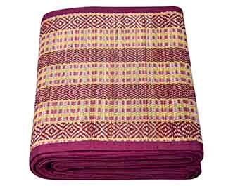 Hastasilpa Eco-Friendly Chatai Mat – Organic Handwoven Mat for Sleeping, Yoga, Picnic & Outdoor Use-T3-37