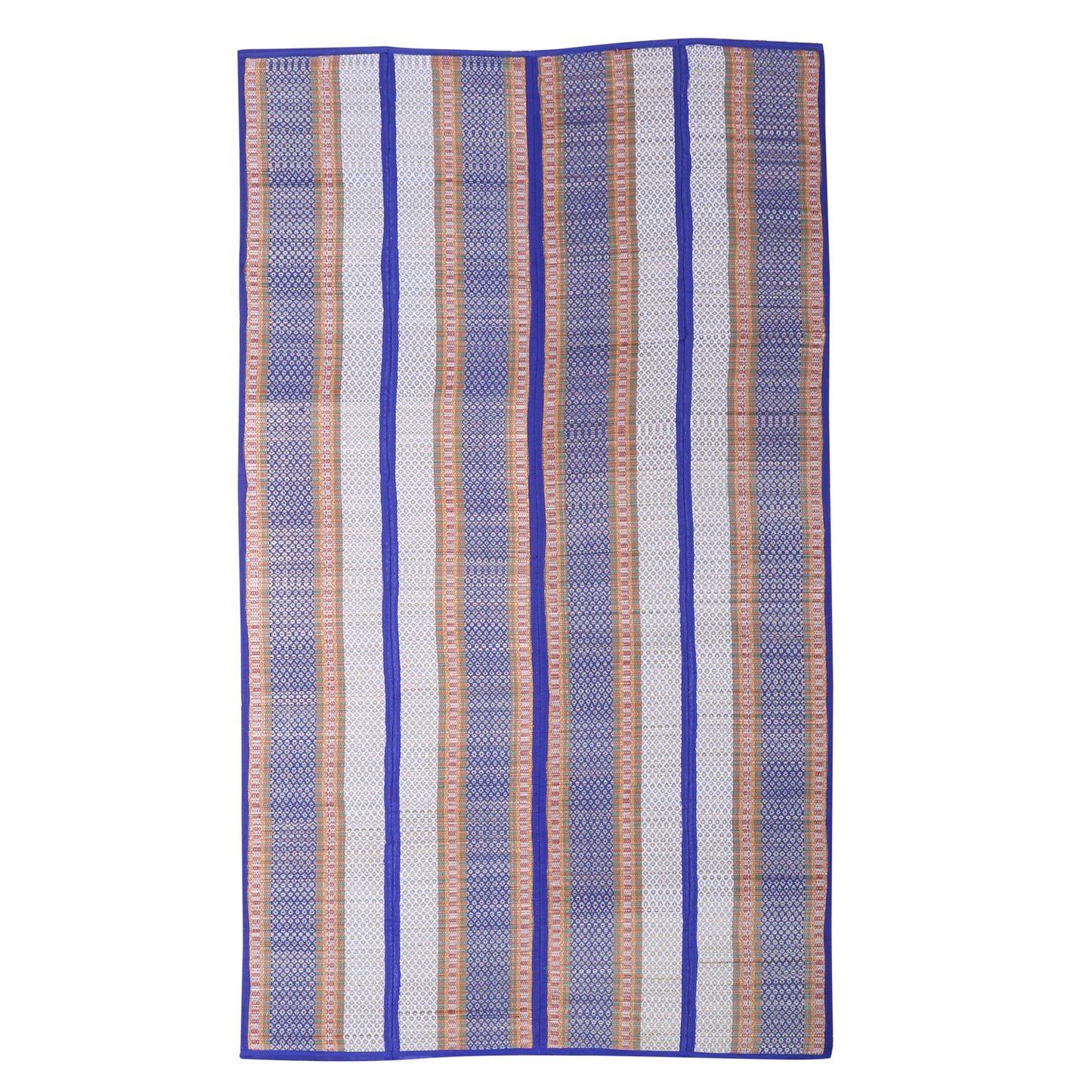 Hastasilpa Eco-Friendly River Grass Yoga Mat with bag - Foldable, Non-Toxic and Travel-Friendly (36 X 72 Inches)