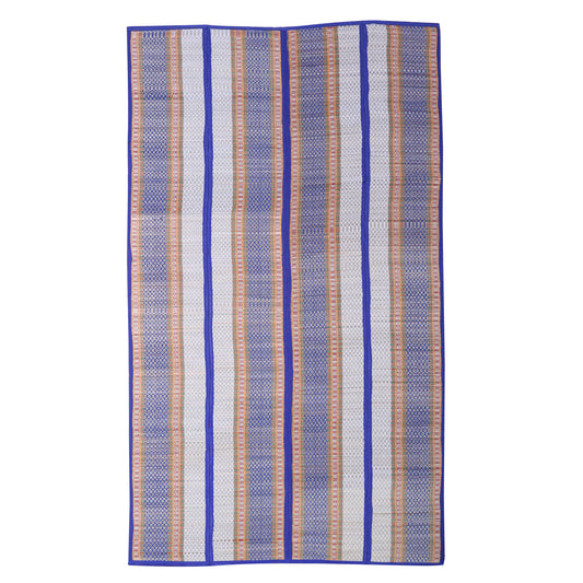 Hastasilpa Eco-Friendly River Grass Yoga Mat with bag - Foldable, Non-Toxic and Travel-Friendly (36 X 72 Inches)