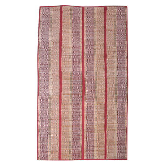 Hastasilpa Organic Yoga Mat with bag – Handwoven Eco Mat for Meditation & Travel (36 x 72 Inches))