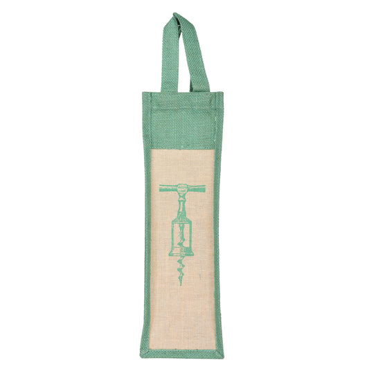 burlap wine sack
