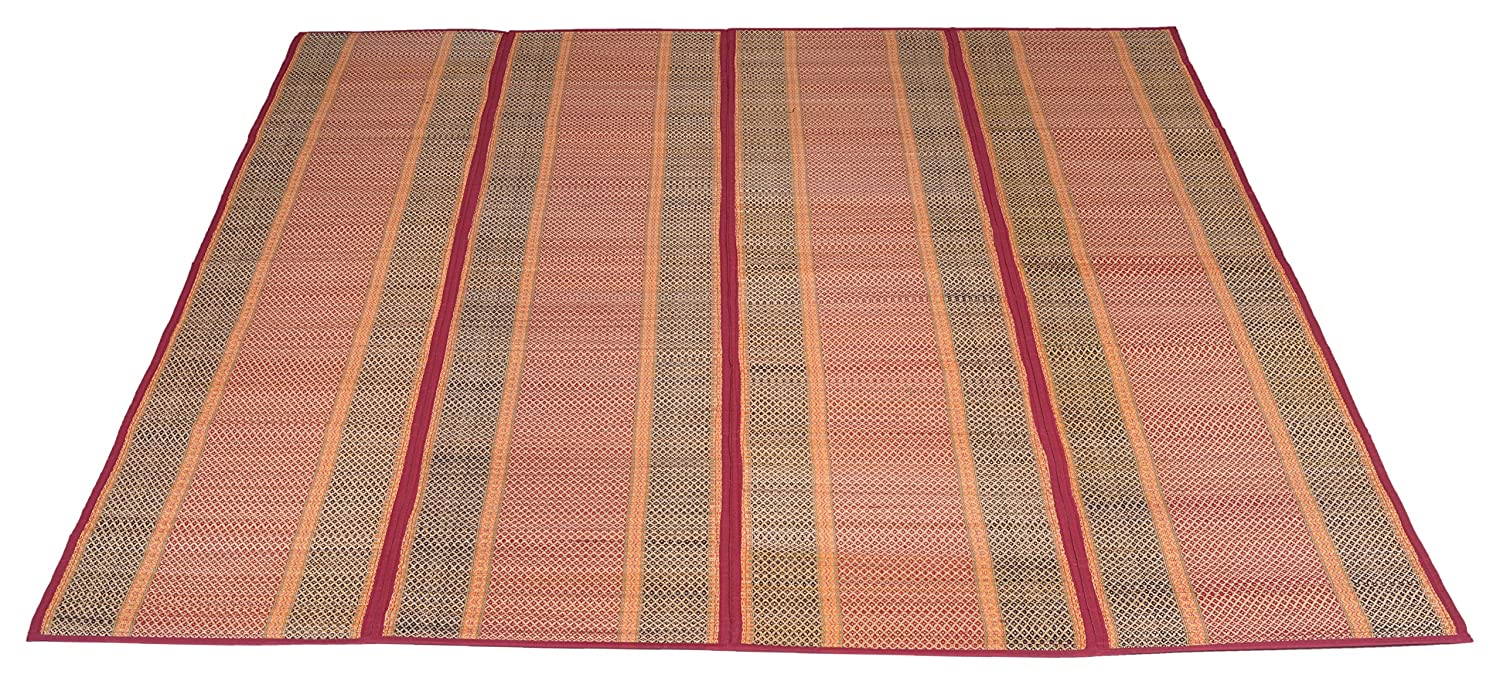 Organic Floor Mat Made of Madurkathi Grass – Foldable Indian Chatai